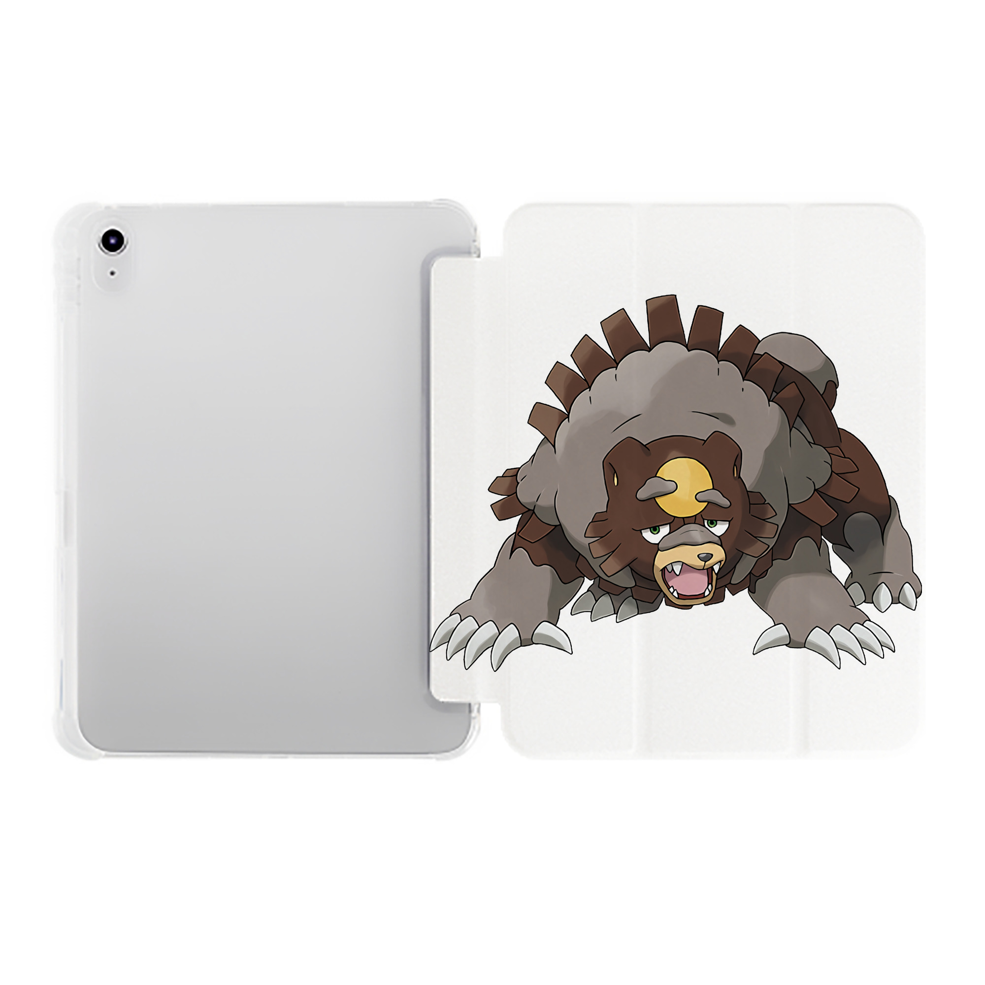 （画像用） ポケットモンスター Pokémon IPad ケース ペン収納付き 三つ折りスタンド PUレザー×シリコン 対応機種9.5/10.5/10.9インチ